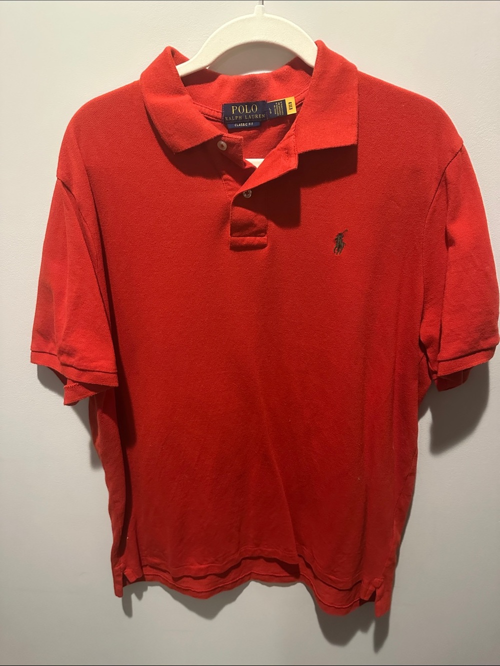Polo by Ralph Lauren Red Short Sleeve Polo Shirt